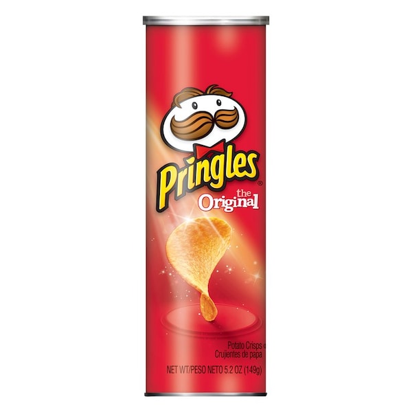 Pringles Pringles Original Chips 5.26 oz Can, PK14 650278 - main